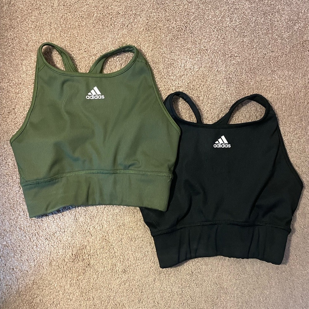 Adidas sports bra tank top